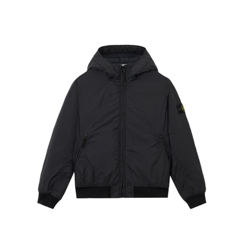 STONE ISLAND Giacca nera...