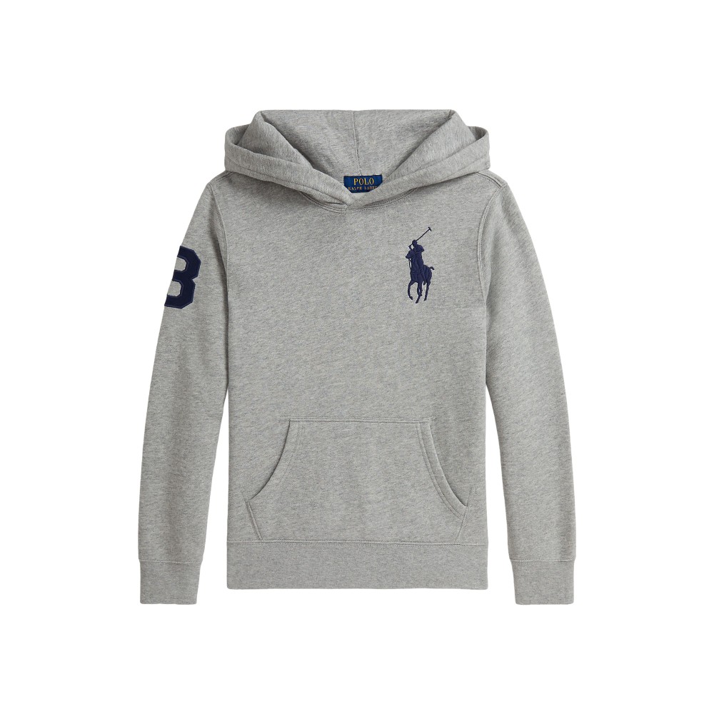 RALPH LAUREN Felpa grigia...