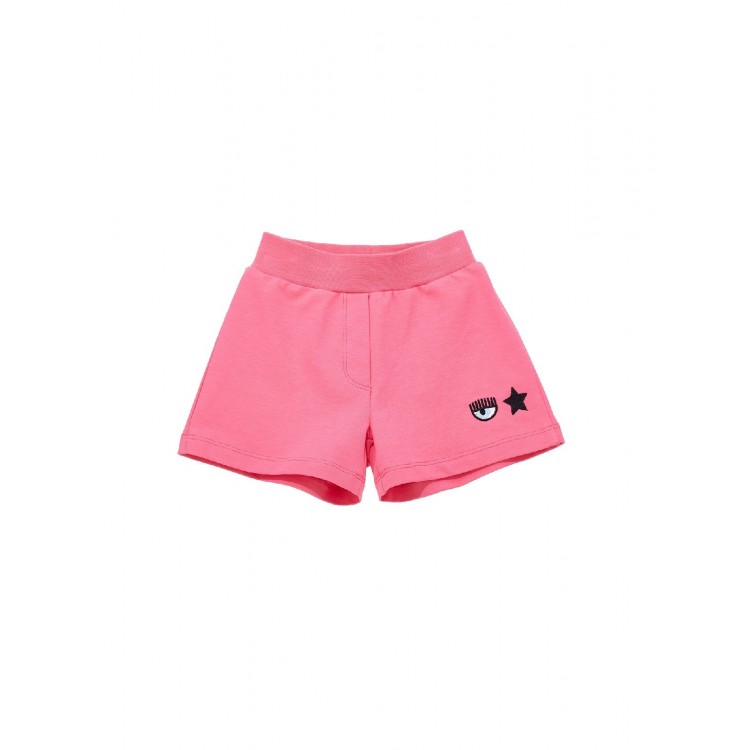 CHIARA FERRAGNI Pantaloncini rosa neonata