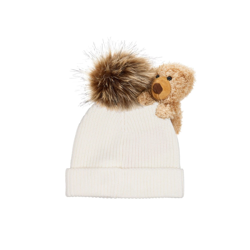 MONNALISA Cappello panna in...