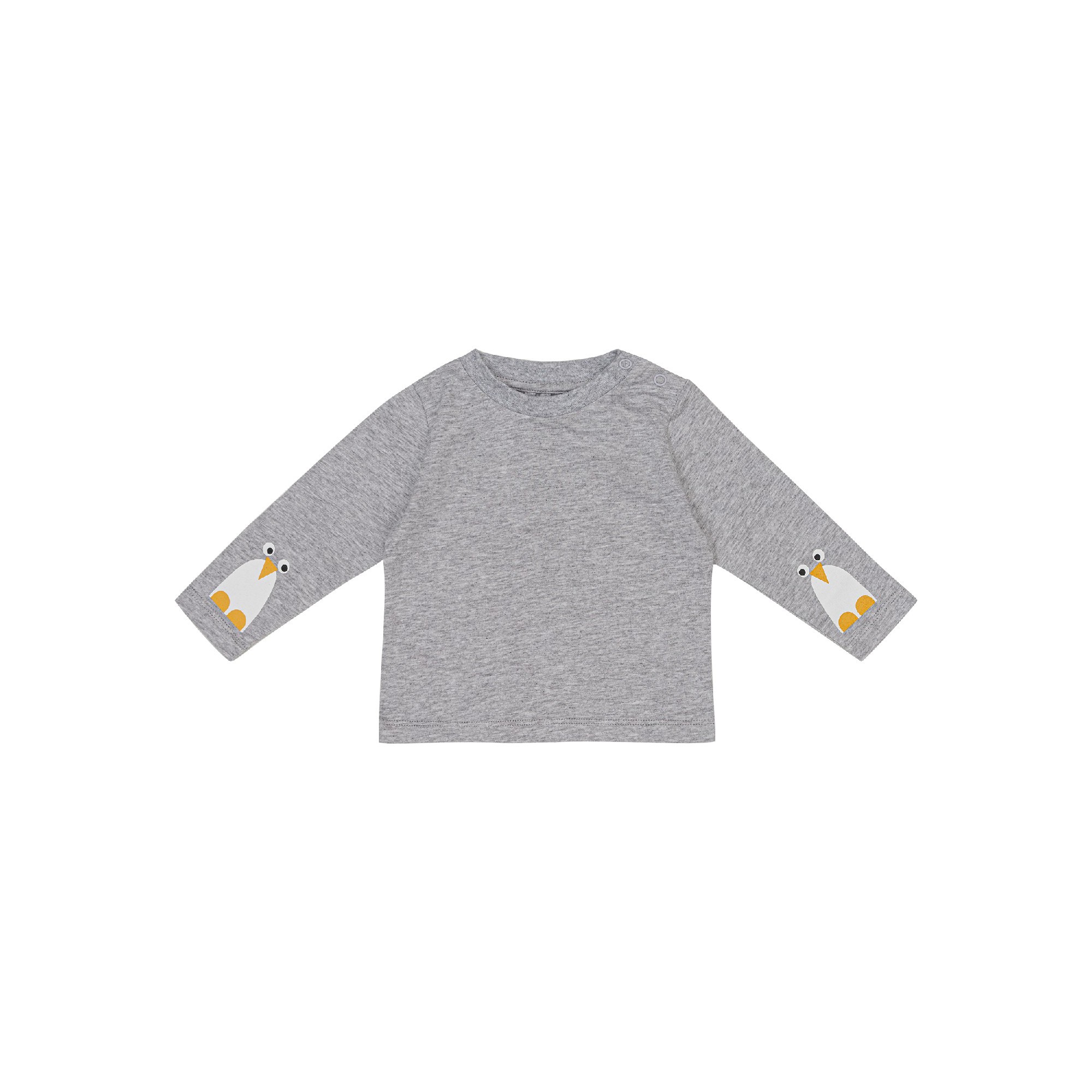 STELLA McCARTNEY T-shirt grigia neonato