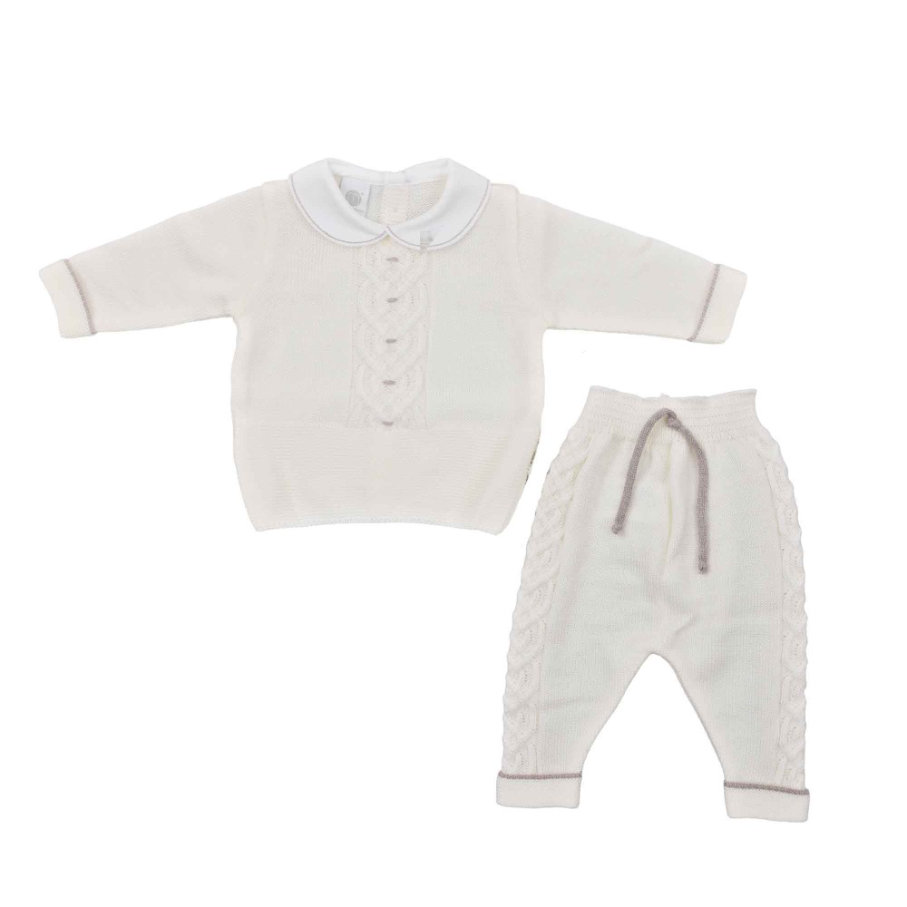 MARLU' Set 2 pezzi bianco e...