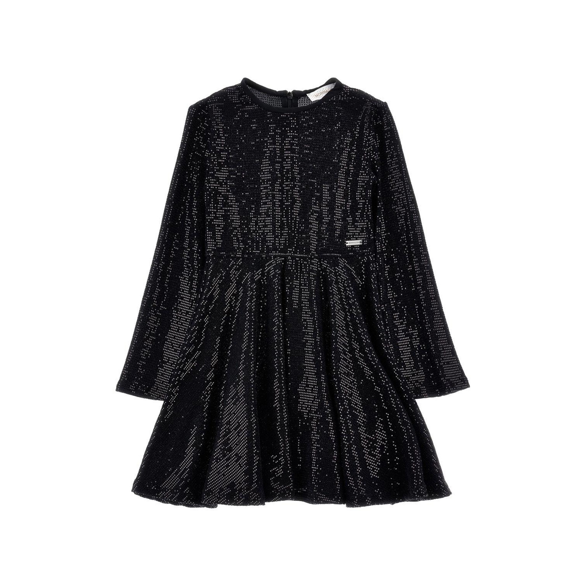 MONNALISA Abito nero con paillettes bambina