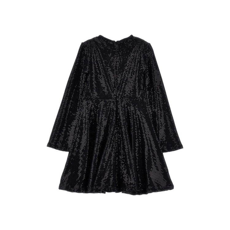 MONNALISA Abito nero con paillettes bambina