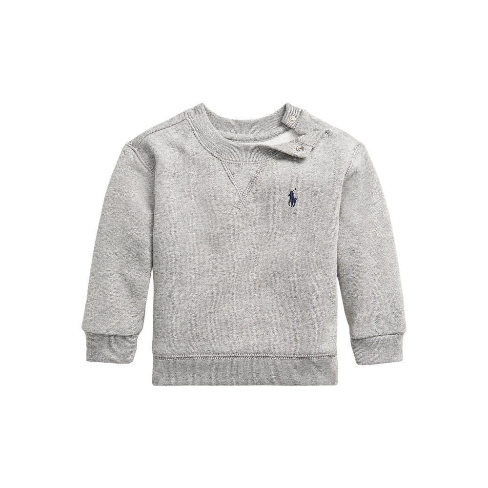 RALPH LAUREN Felpa grigia...