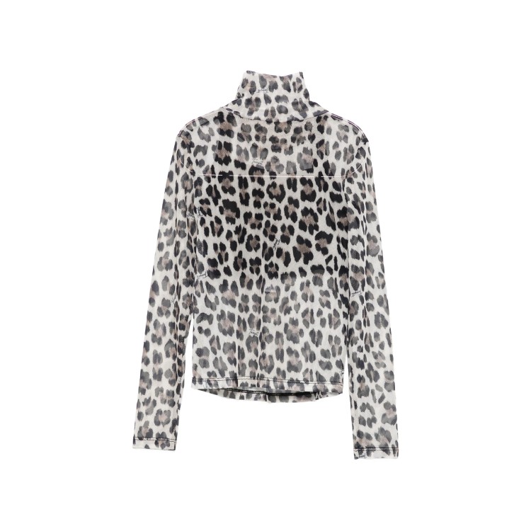 TWIN-SET Lupetto in tulle leopardato con top bambina