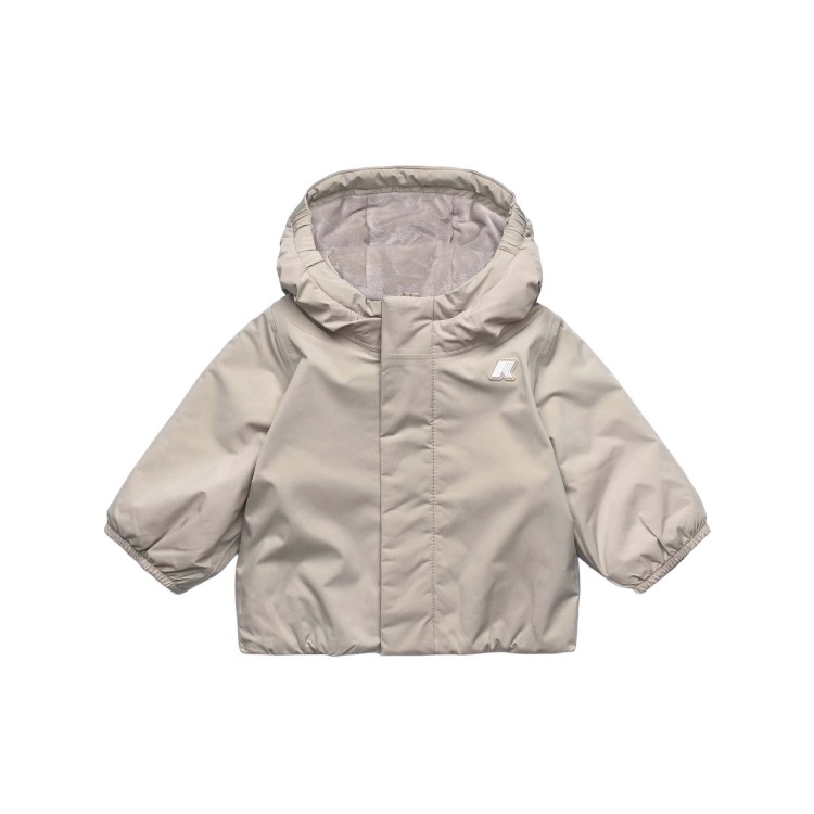 K-WAY Giacca beige imbottita neonati