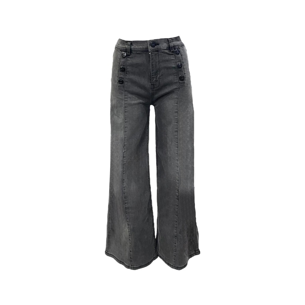 TWIN-SET Jeans grigio scuro...
