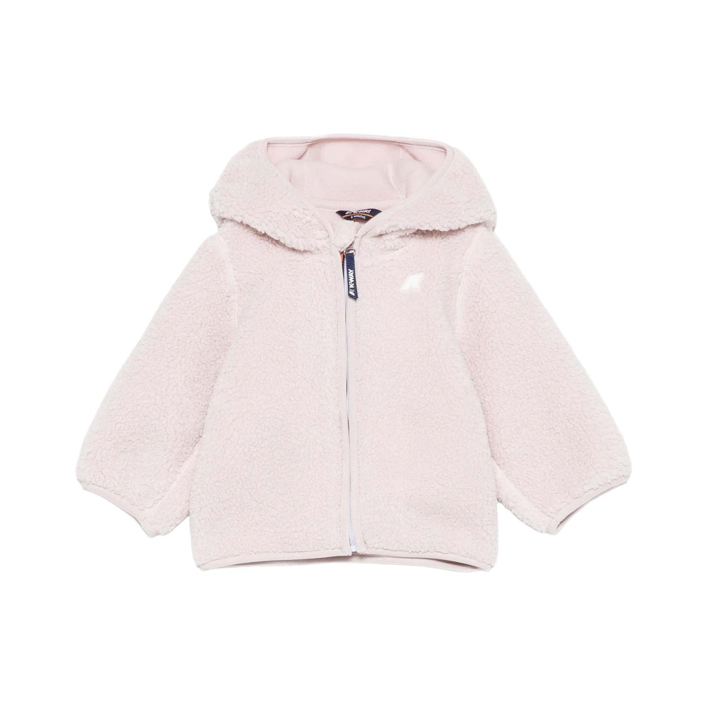 K-WAY Giacca rosa teddy...