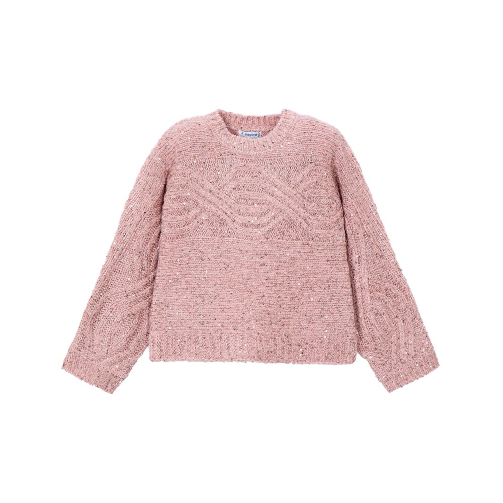 MAYORAL Maglione rosa con...