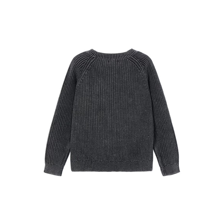 MAYORAL Maglione nero con logo bambino