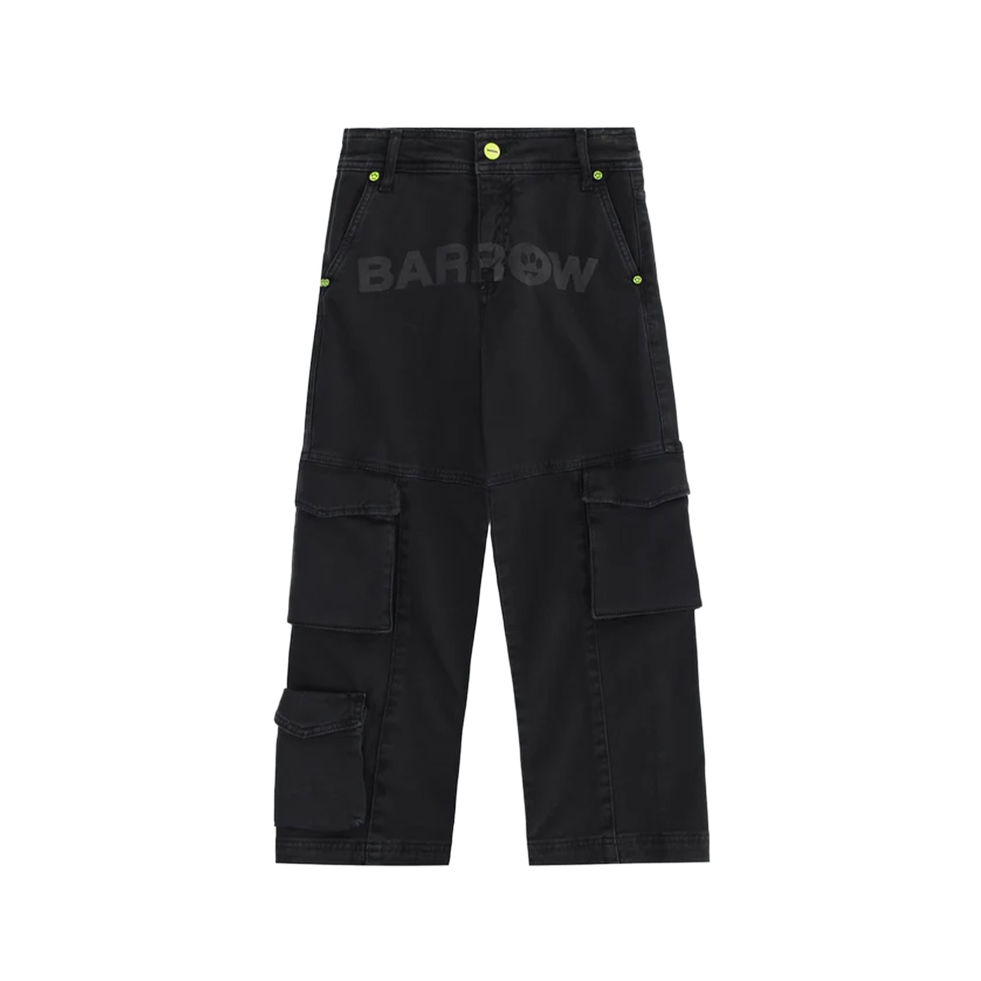 BARROW Cargo neri con logo bambini