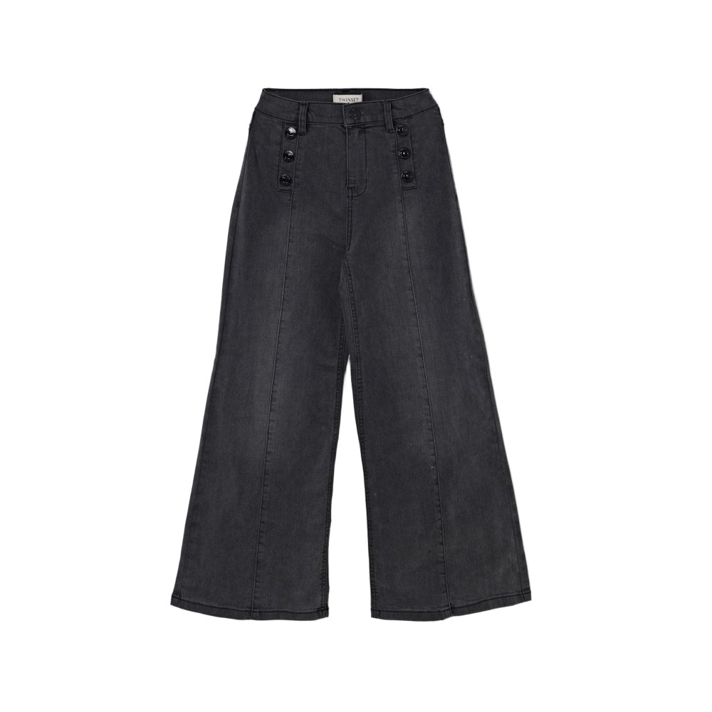 TWIN-SET Jeans grigio scuro...