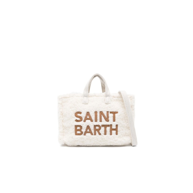SAINT BARTH Phone bag panna teddy bambina