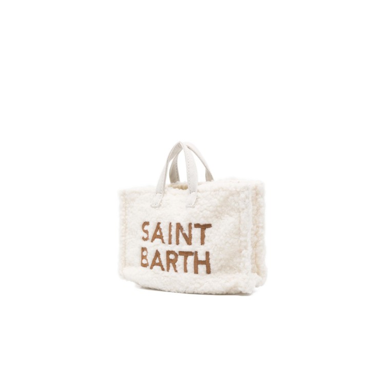 SAINT BARTH Phone bag panna teddy bambina