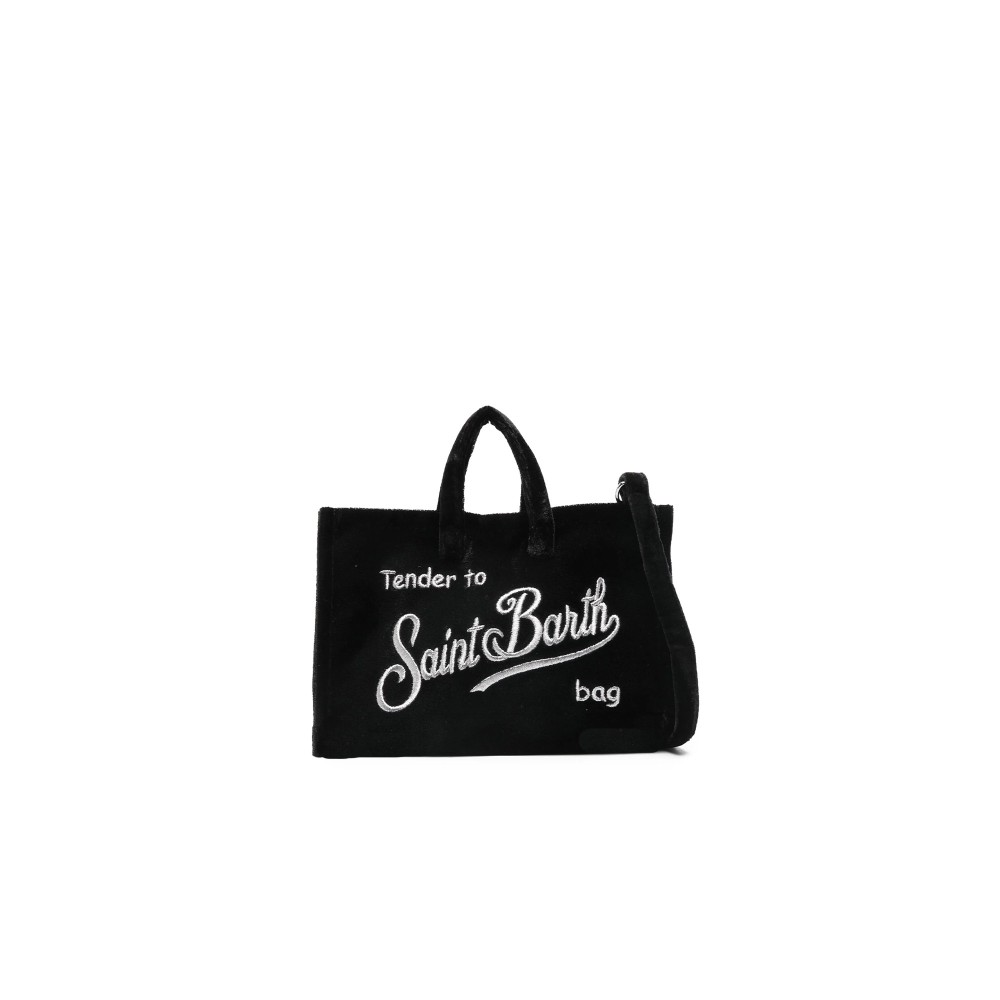 SAINT BARTH Phone bag nera...