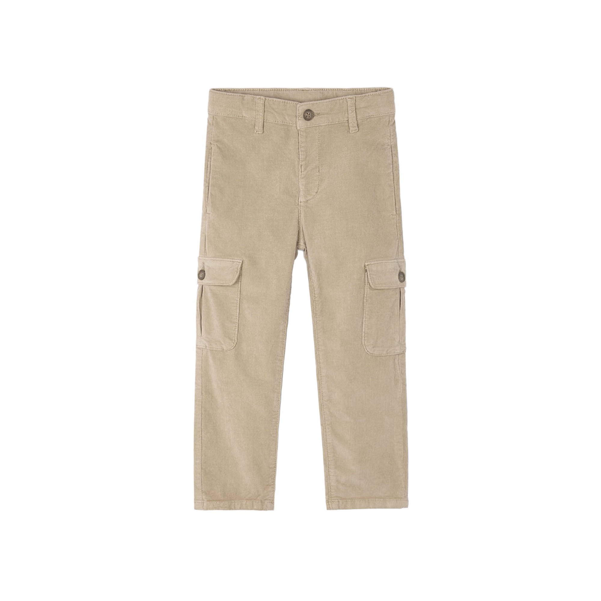 MAYORAL Pantaloni in panno beige cargo bambino