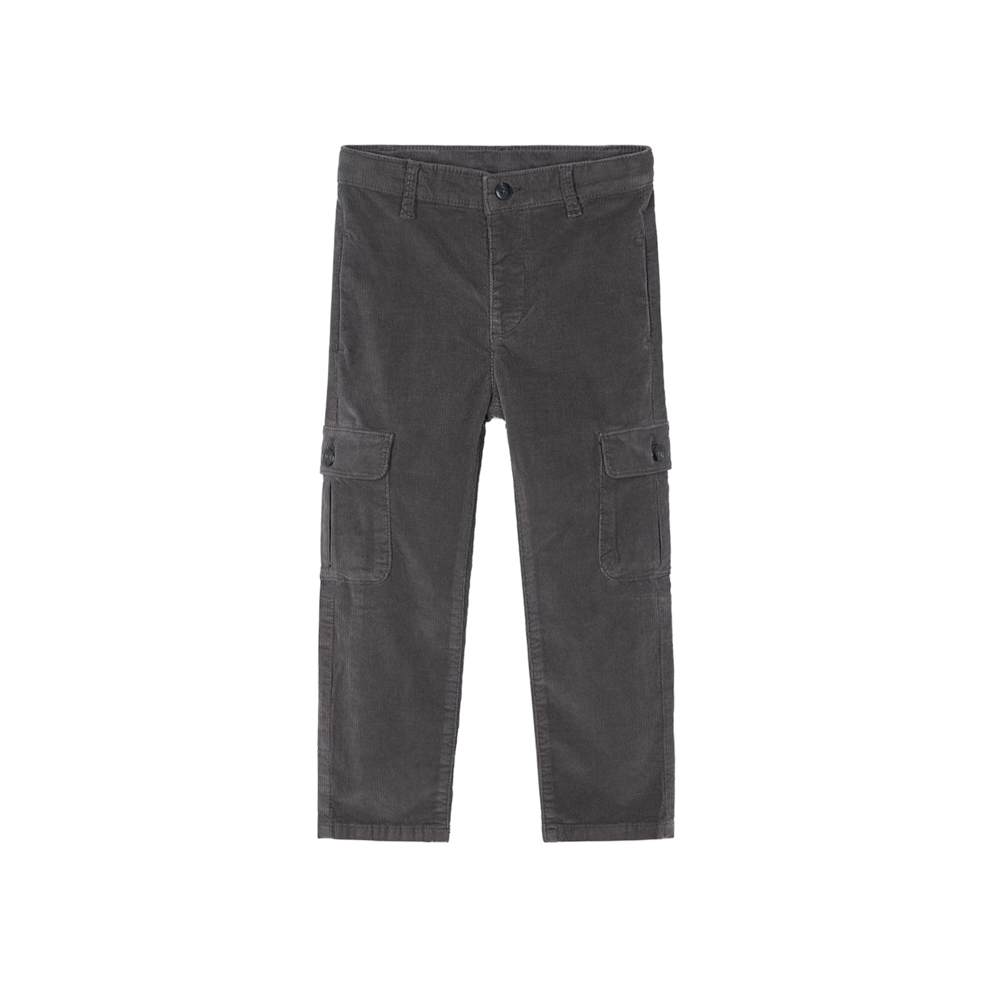 MAYORAL Pantaloni in panno antracite cargo bambino