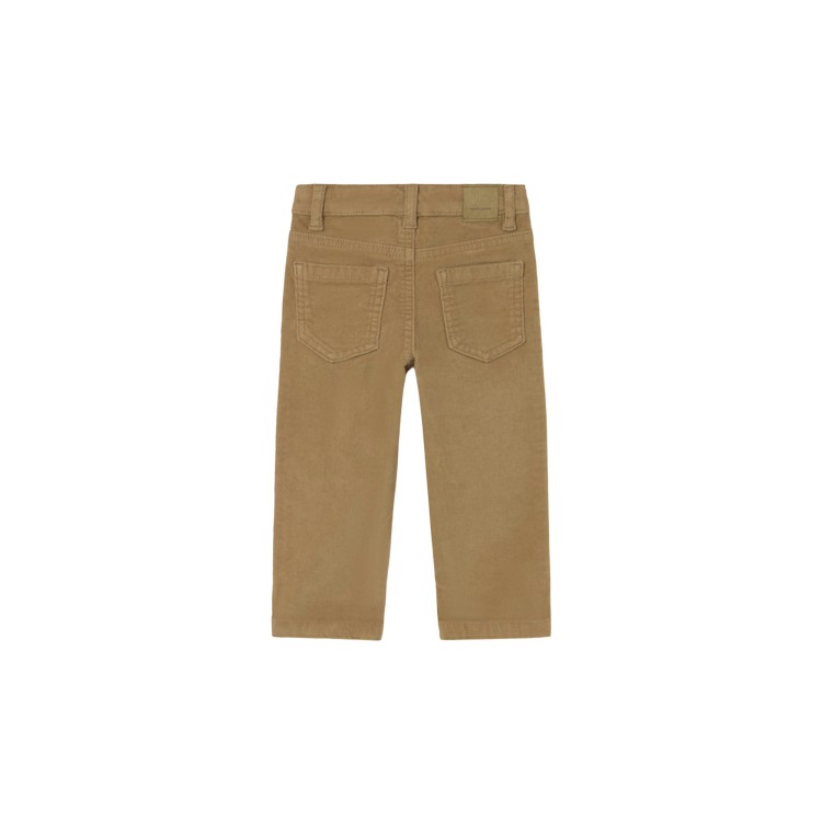 MAYORAL Pantaloni marroni taglio dritto neonato