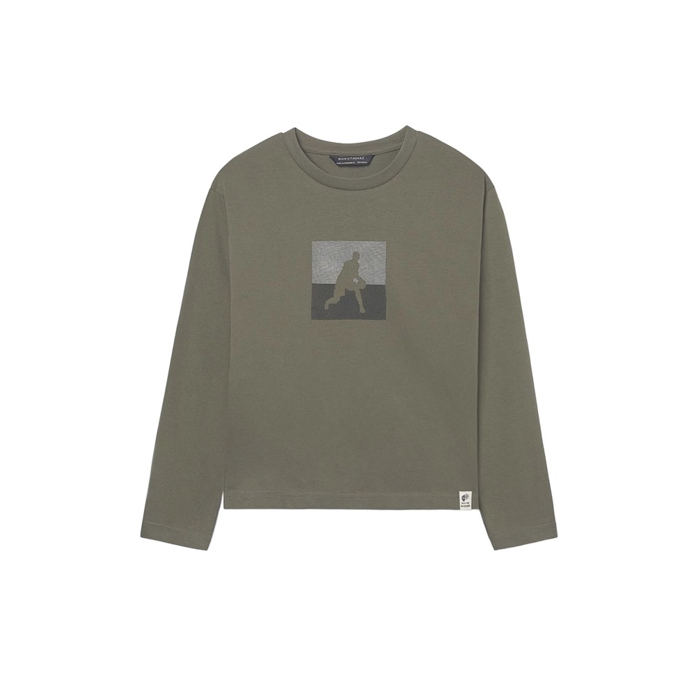 MAYORAL T-shirt oliva a...