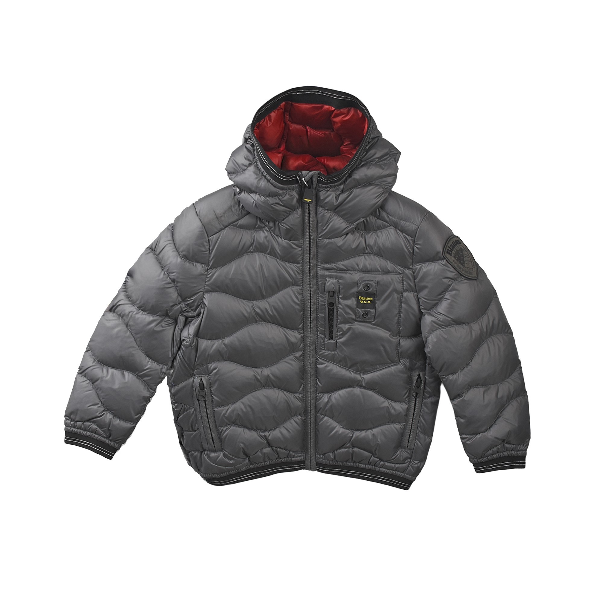 BLAUER Giubbotto Brinton antracite trapuntato bambini
