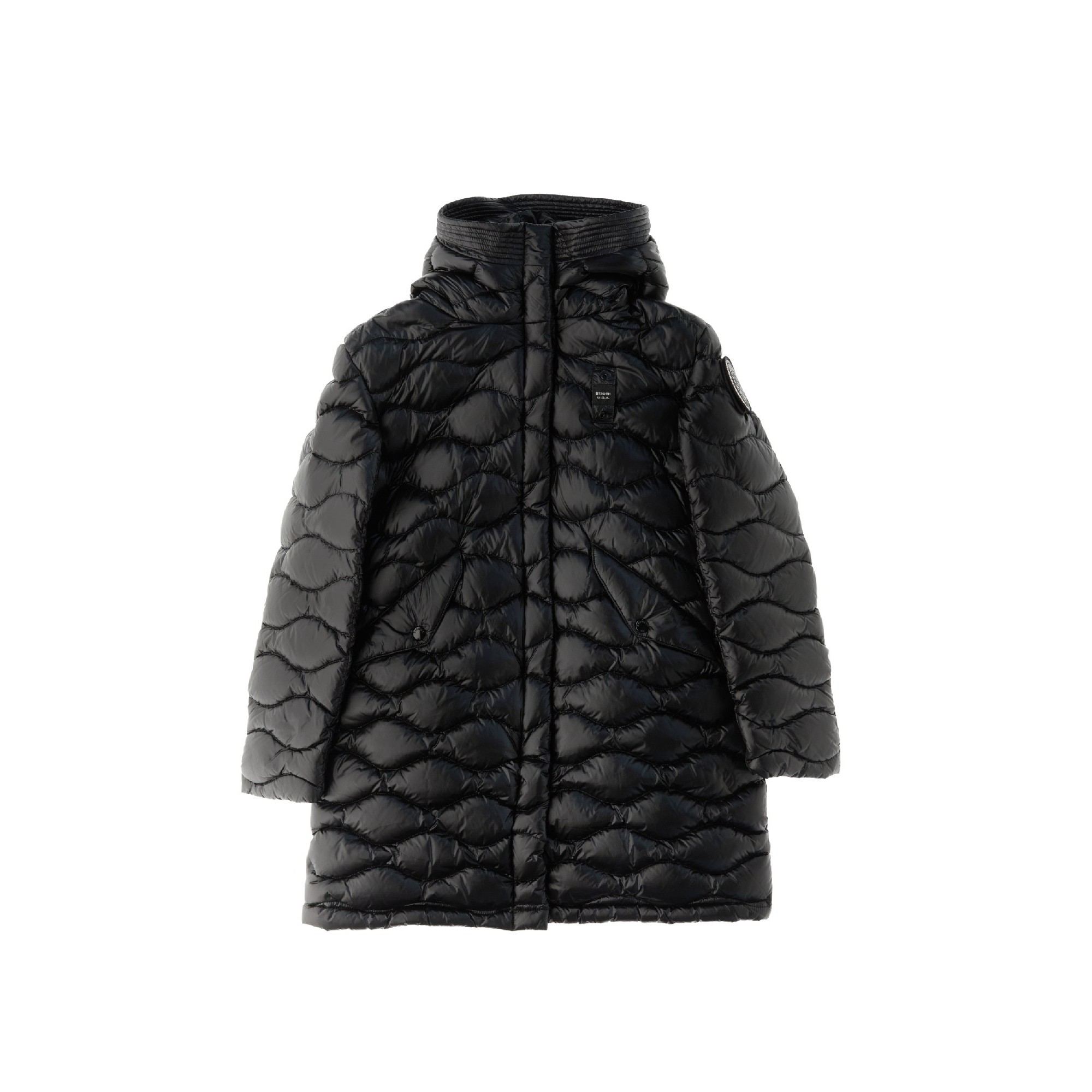 BLAUER Giubbotto Osprey nero lungo bambina