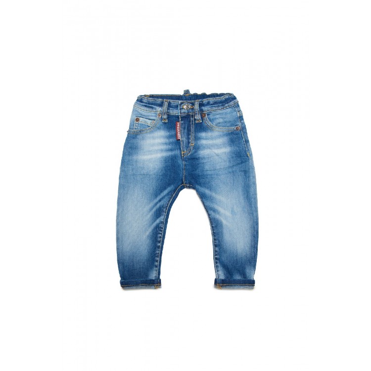 DSQUARED D2P76AB PANTALONI.BLUE DENIM