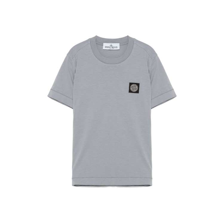 STONE ISLAND T-shirt polvere logo bambini