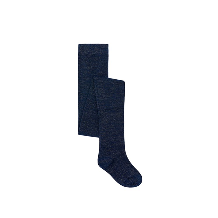 MAYORAL Collant navy lurex bambina