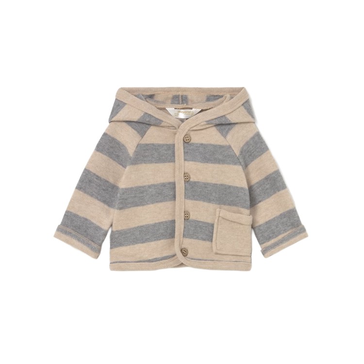 MAYORAL NEWBORN Completo 3 pezzi beige neonato