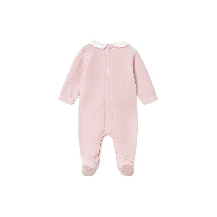 MAYORAL NEWBORN Set 2 tutine in ciniglia rosa neonata