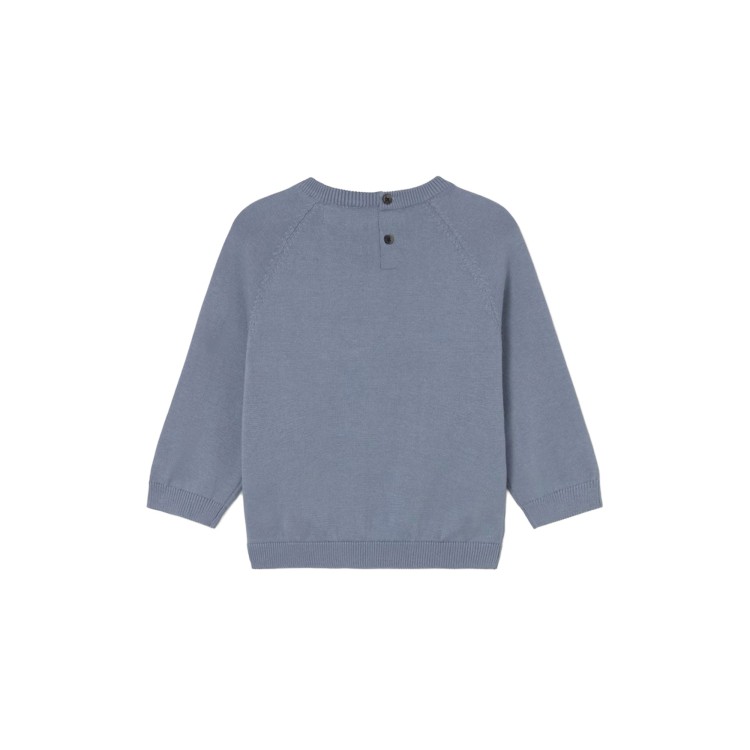 MAYORAL Maglione azzurro basico neonato