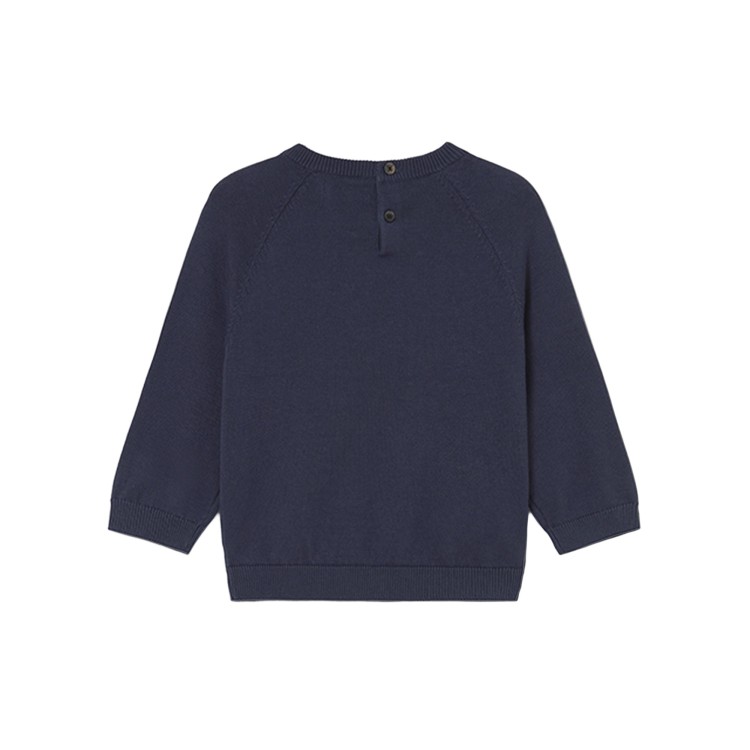 MAYORAL Maglione blu navy basico neonato