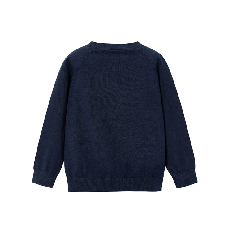MAYORAL Maglione blu navy in cotone bambino