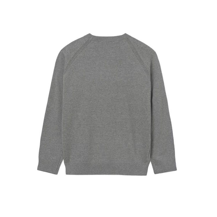 MAYORAL Maglione grigio in cotone bambino