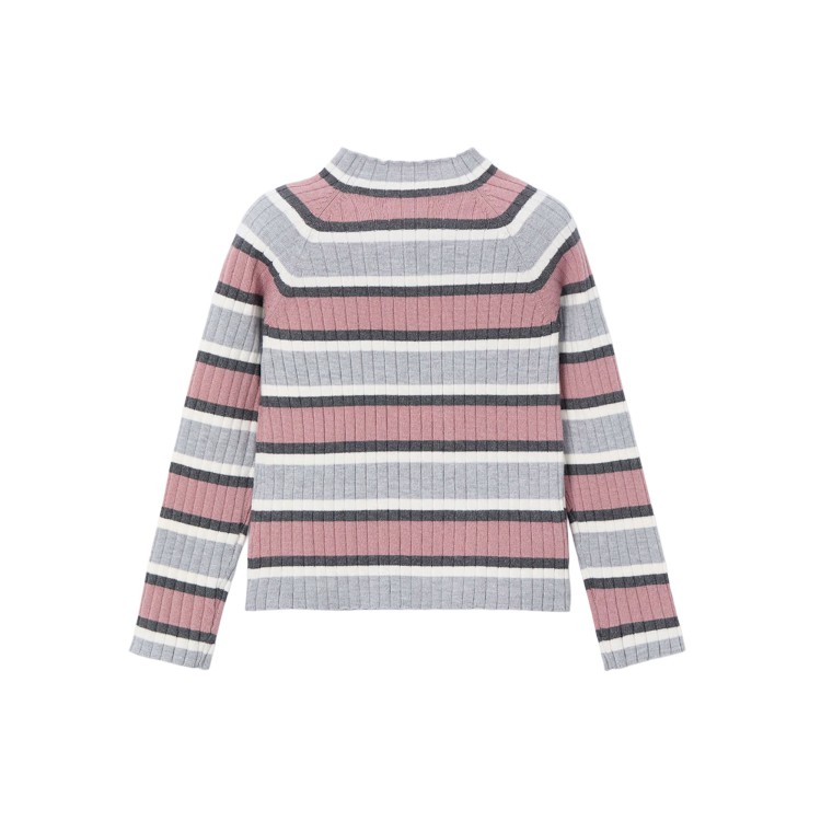 MAYORAL Maglia dolcevita a righe bambina