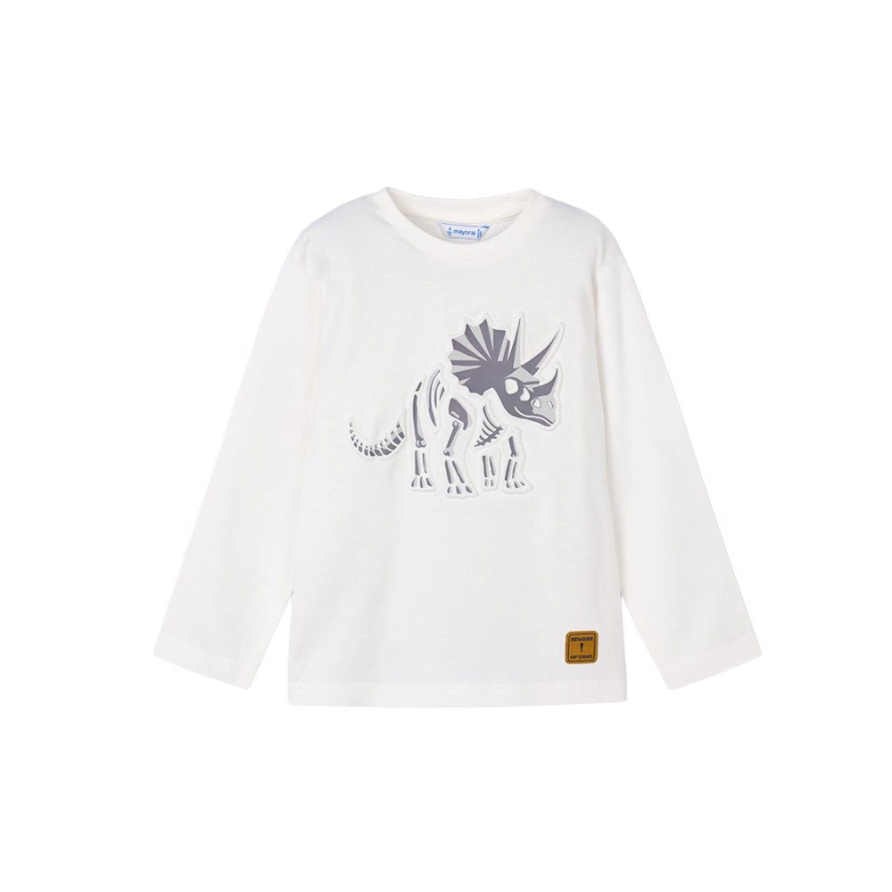 MAYORAL T-shirt panna a...