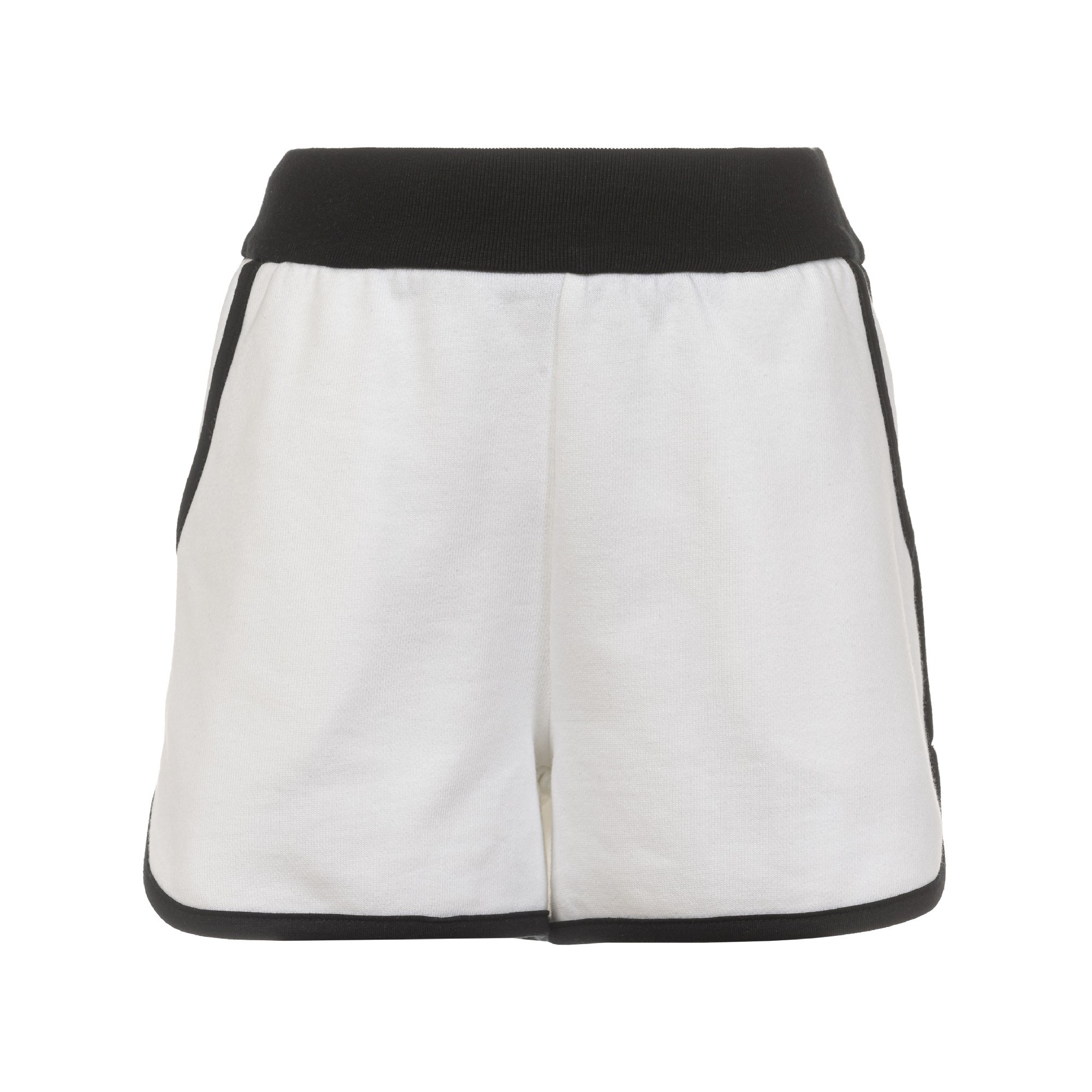BALMAIN Short bianco e nero per bambina