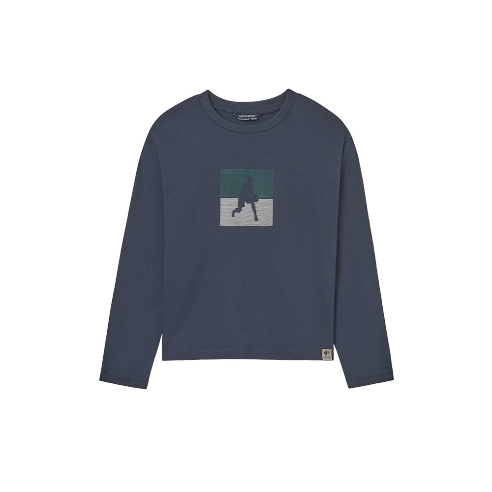 MAYORAL T-shirt blu navy a...