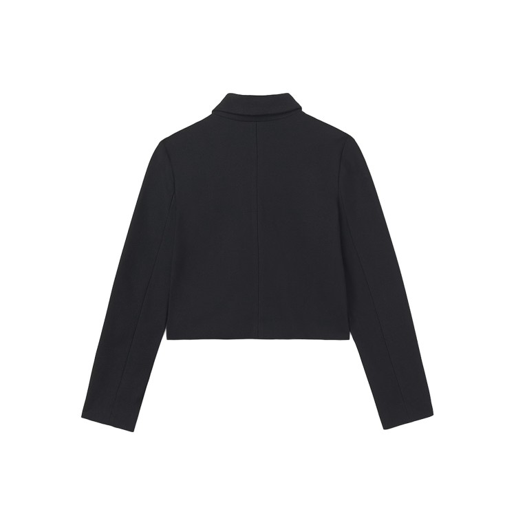 MAYORAL Giacca blazer nera cropped bambina