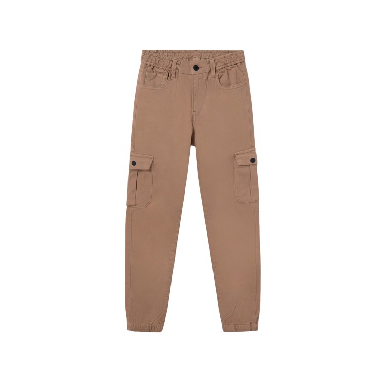 MAYORAL Pantalone cargo marrone bambino