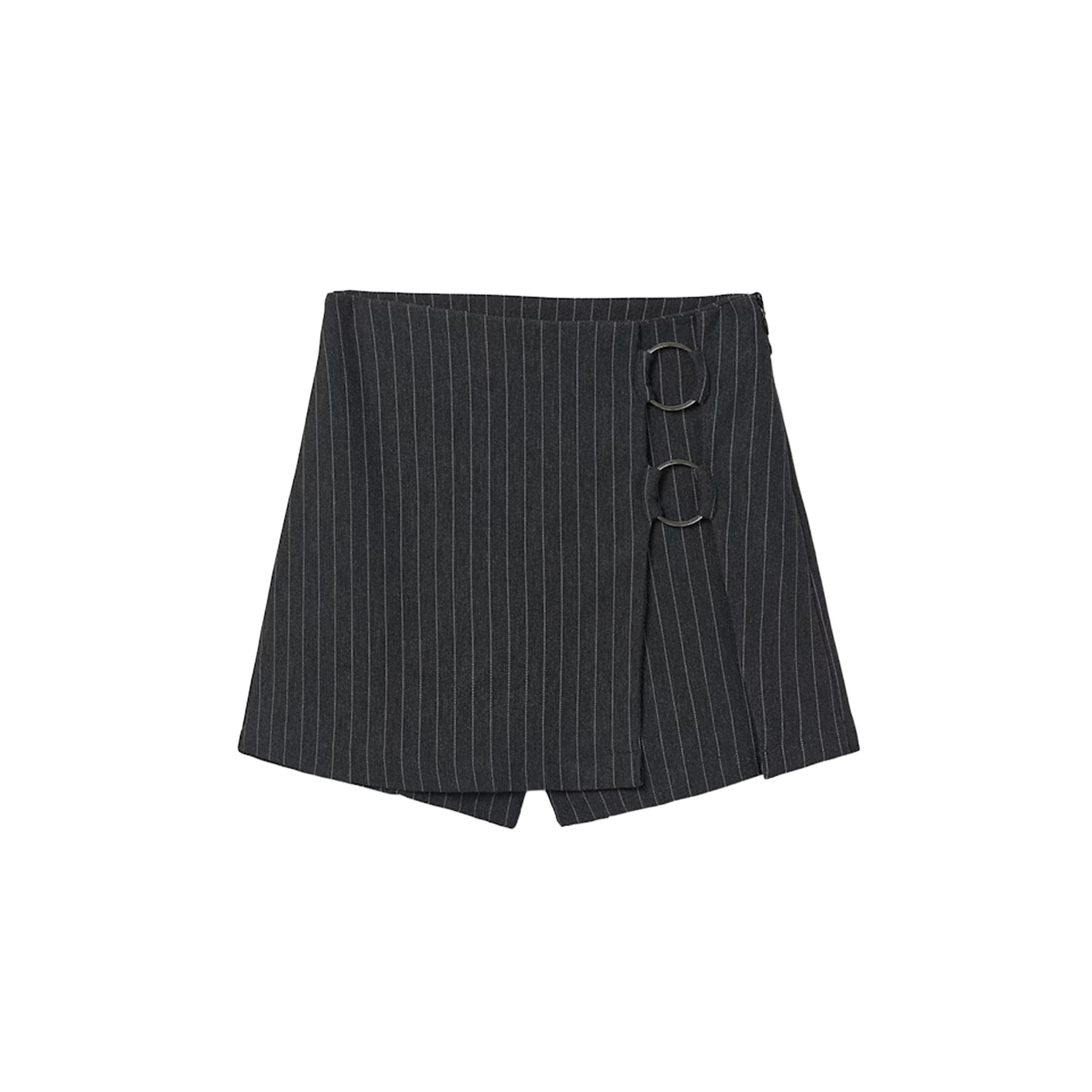 MAYORAL Gonna pantalone grigia gessata bambina