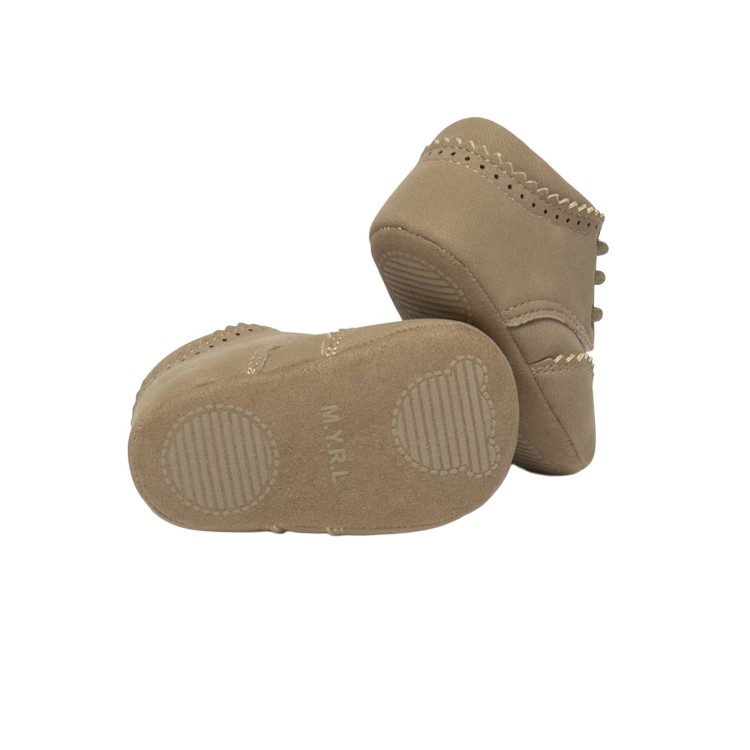 MAYORAL NEWBORN Scarpine beige eleganti neonato