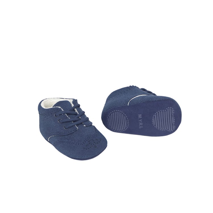 MAYORAL NEWBORN Scarpine blu navy eleganti neonato