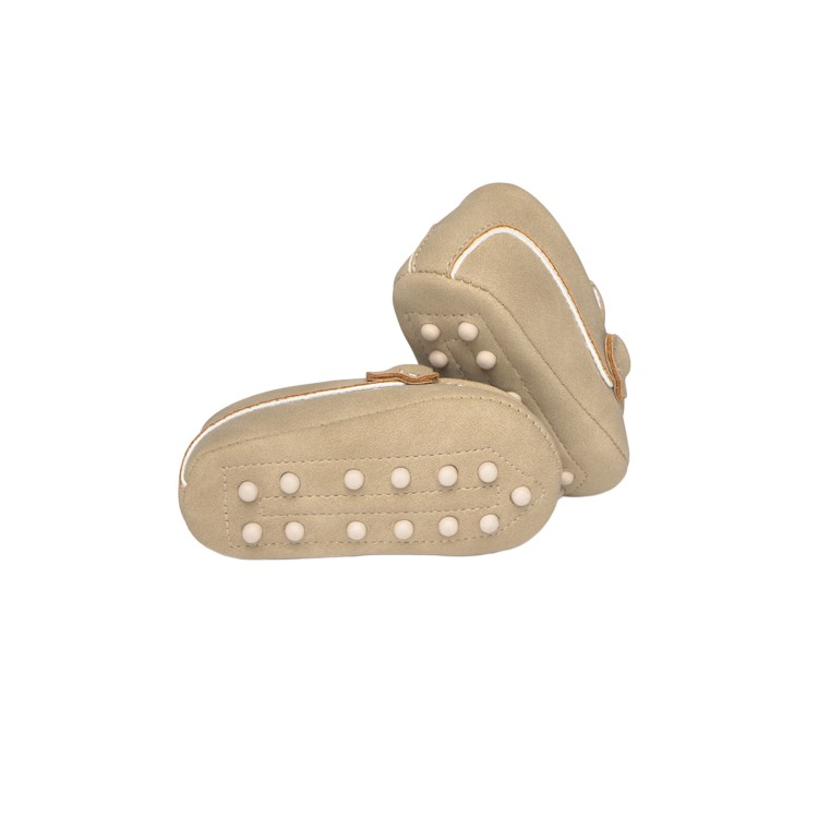 MAYORAL NEWBORN Mocassini beige neonato