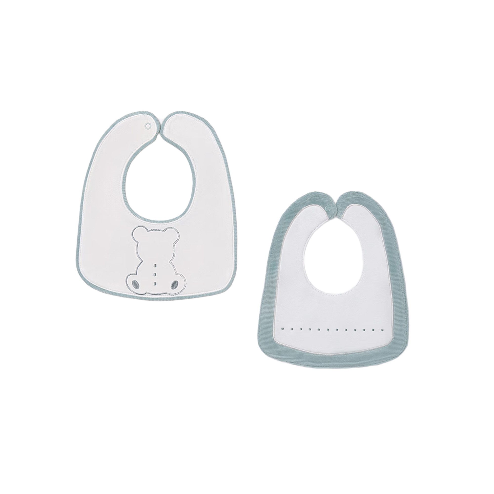 MAYORAL NEWBORN Set 2 bavette celesti neonato