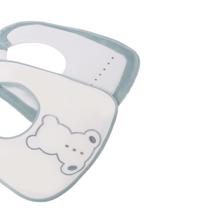 MAYORAL NEWBORN Set 2 bavette celesti neonato