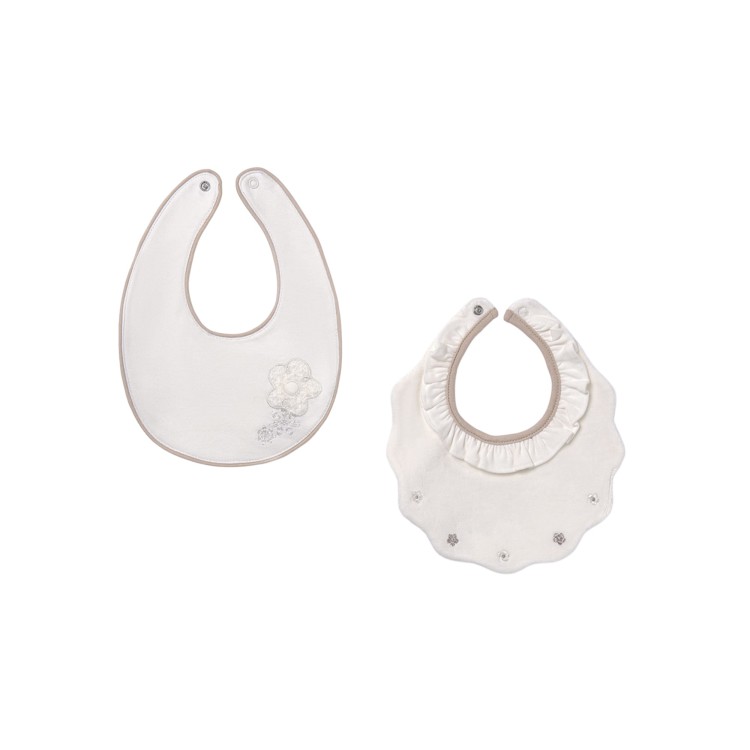 MAYORAL NEWBORN Set 2 bavette beige neonata