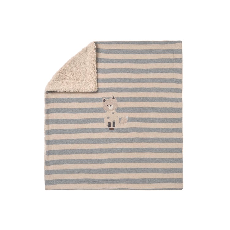 MAYORAL NEWBORN Copertina beige a righe neonati