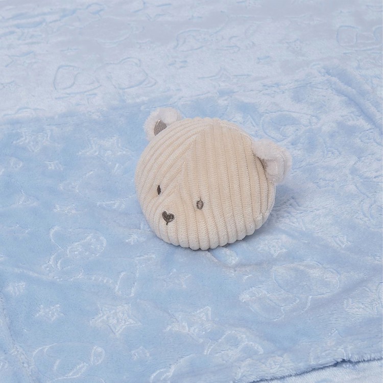 MAYORAL NEWBORN Set copertina e doudou cielo neonato